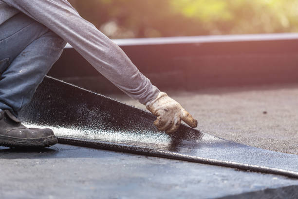 Professional Exterior Waterproofing technician working in Bangor, WI